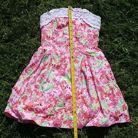 Lilly Pulitzer Ferra Call Me Kitty sleevel… - Picture 5 of 8